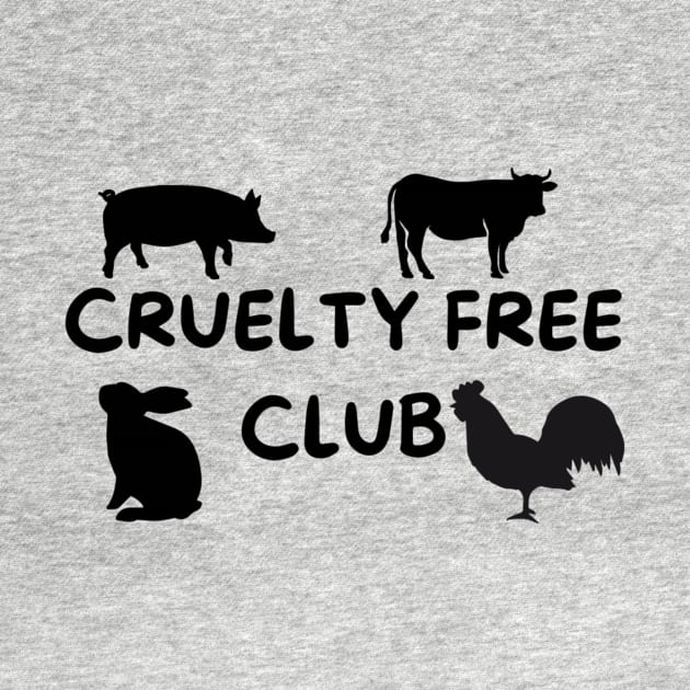 Cruelty Free Club by Whitelaw Tees